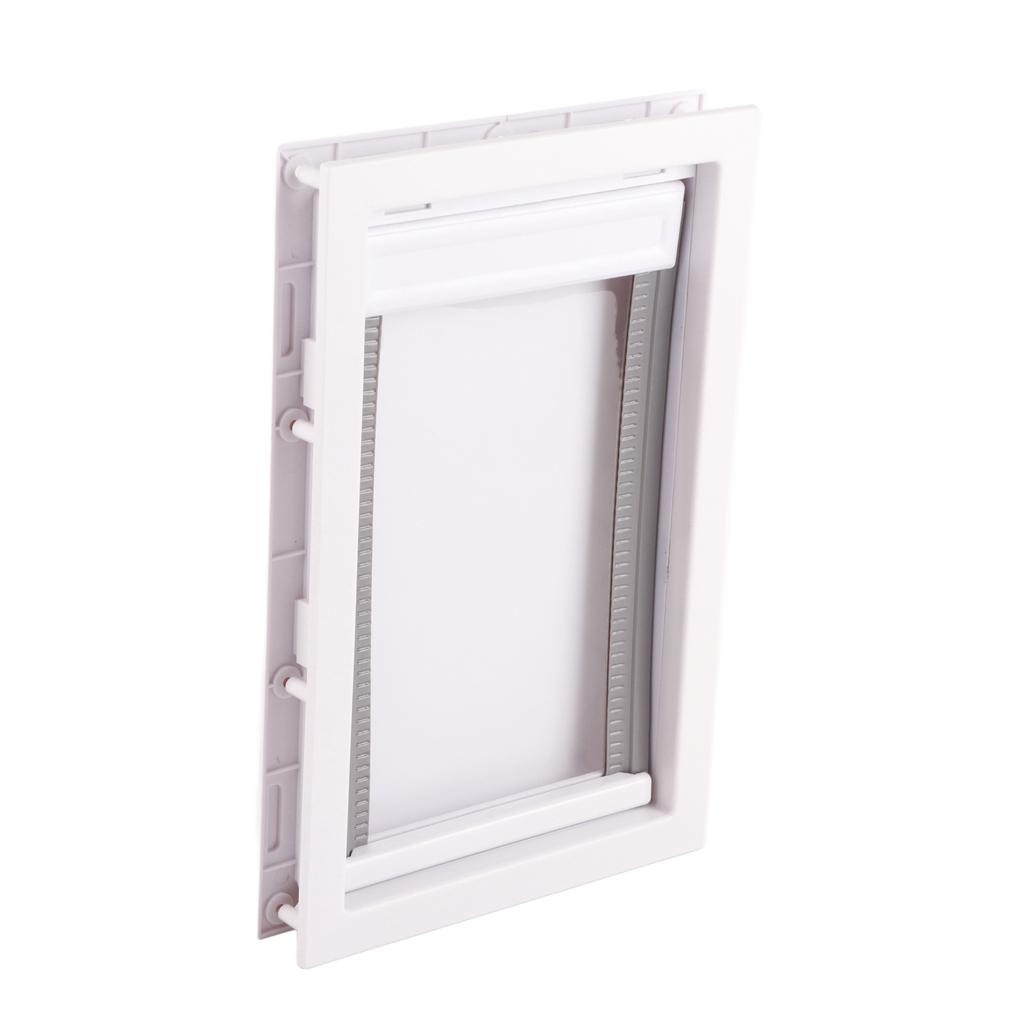 Kunststoff PVC Haustiertür Magnet Automatisch schließende Tür Zweiwege Sicherheitszubehör für Katze Hund