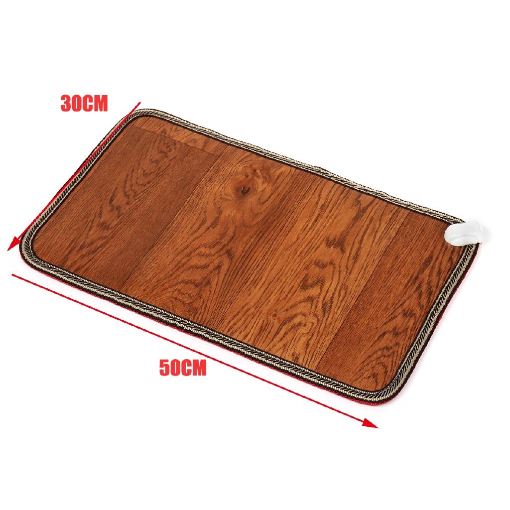 50W Winter Floor Carpet Mat Pad Warm Feet Electric Heating Pad Warmer Mat Thermal Foot Feet Heater