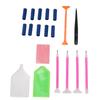 19PCS Diamond Painting Tool Set Increase Efficiency Rhinestone Painting Accessories for Beginners Ex