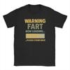 Unisex Warning Fart Now Loading T Shirts  Pure Cotton Clothes Funny Short Sleeve O Neck Tee Shirt 4XL 5XL 6XL TShirts
