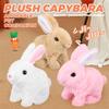 Realistic Bunny Toy Electronic Toy Bunny Simulated Rabbit Doll Jumping Twitching And Shaking Ears Toys Easter Children'S Gifts