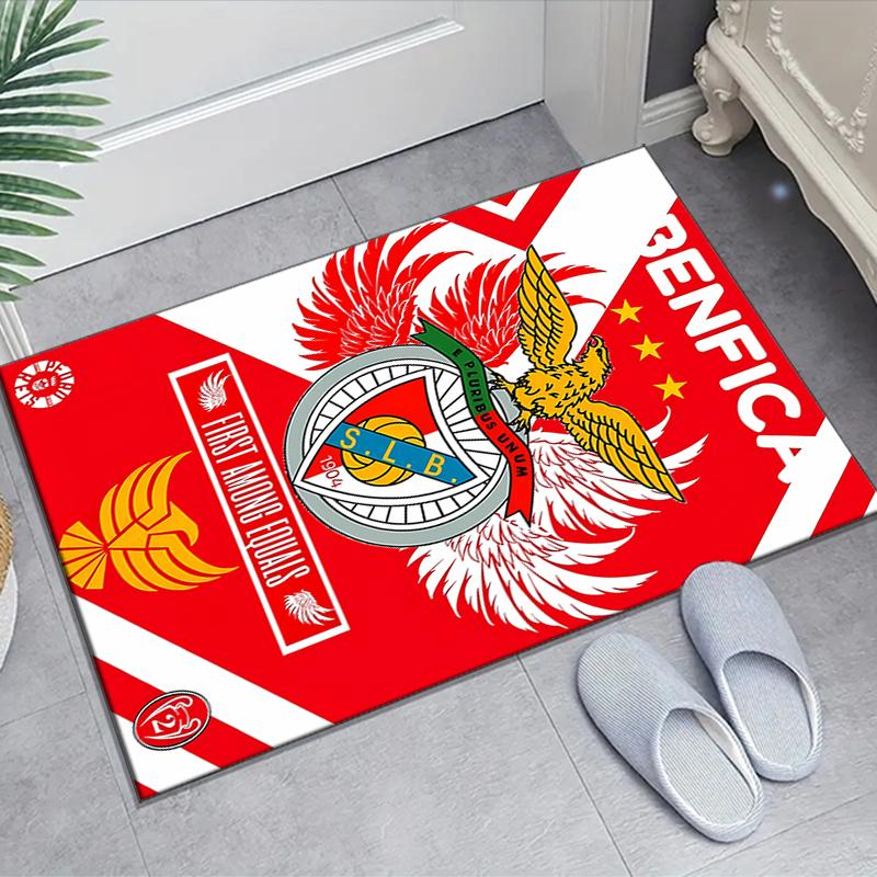 1pc Football Team Design Area Rug - Non-Slip, Soft & Cozy Floor Mat for Living Room, Bedroom, Office - Indoor/Outdoor Decorative Carpet