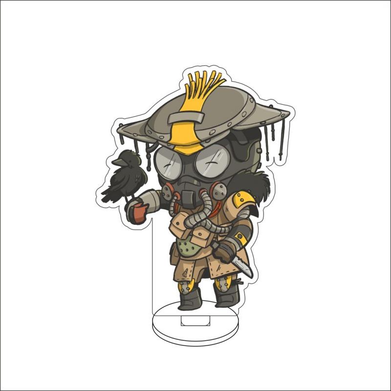 

Apex legends Figure Stand Modela Q-style desk decoration items Horizon/Wraith/ntage/Rampart/Bangalore Acrylic stand standing 10 cm