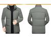 2025 Stylish Cotton Stand Collar Jacket: Winter Business Casual Outerwear for Men
