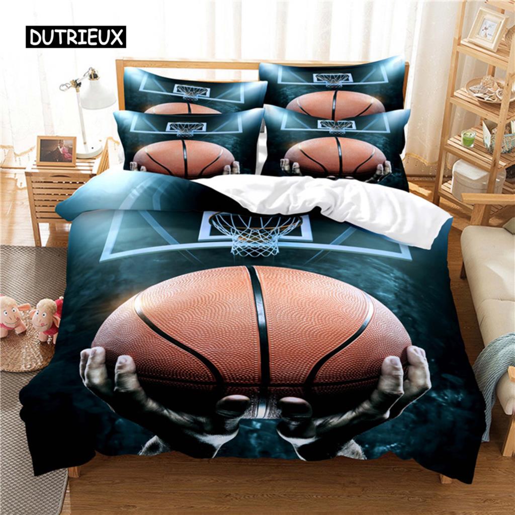 Athletic Sports Bedding Set Duvet Cover Set 3D Bedding Digital Printing Bed Linen Queen Size Bedding Set Fashion Design