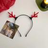 Vánoční Paroží Jelení Roh Čelenka Ženy Dívky Kočičí Uši Vlasová Obruč Pokrývka hlavy Vílí Kostým Pokrývka hlavy Čelenka Vlasová Gumička