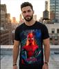 Tricou Grafic SpiderMan Brand New Day | Negru pentru Bărbați cu Gât Rotund | Tricou Novelty Unisex