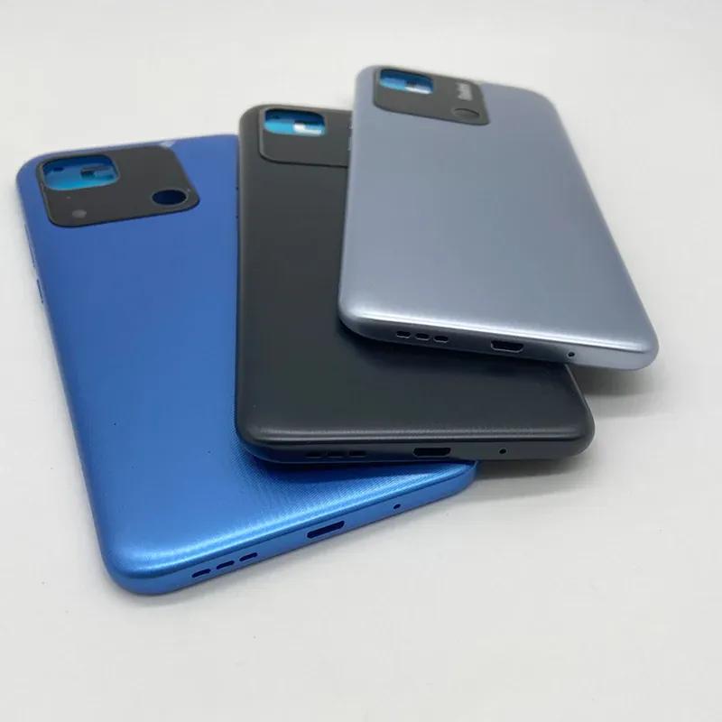 For Xiaomi Redmi 10A battery cover glass panel rear housing case replacement back cover
