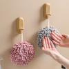 Hand Towel - Chenille Quick-Drying Absorbent Towel for Kitchen & Bathroom, Hangable Design
