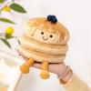 Cross-border Fun Pancake Waffle Plush Toy Pastry Ornament Prop