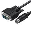 PLC Programming Communication Cable DB9 Male To MD8