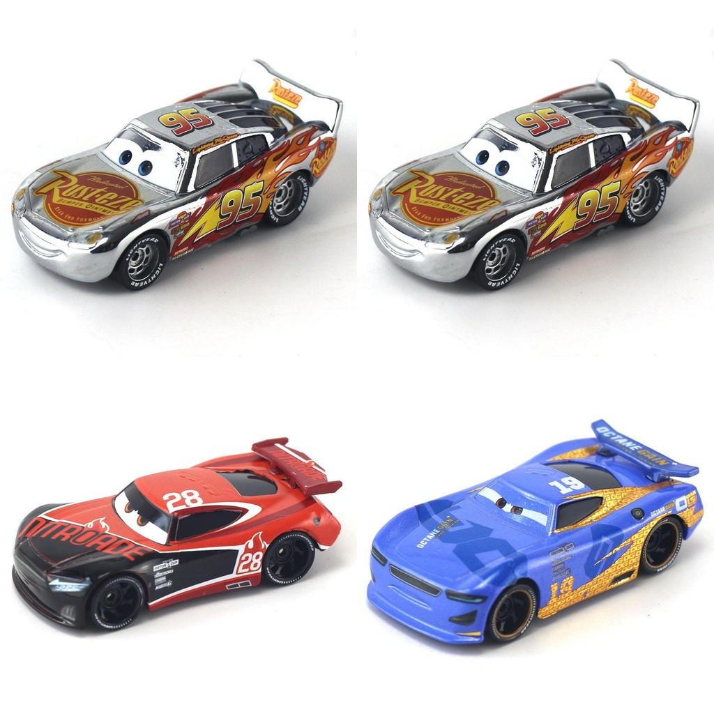 Collectible Disney Cars 95 Grey Mcqueen Alloy Kid's Racing Toy Model