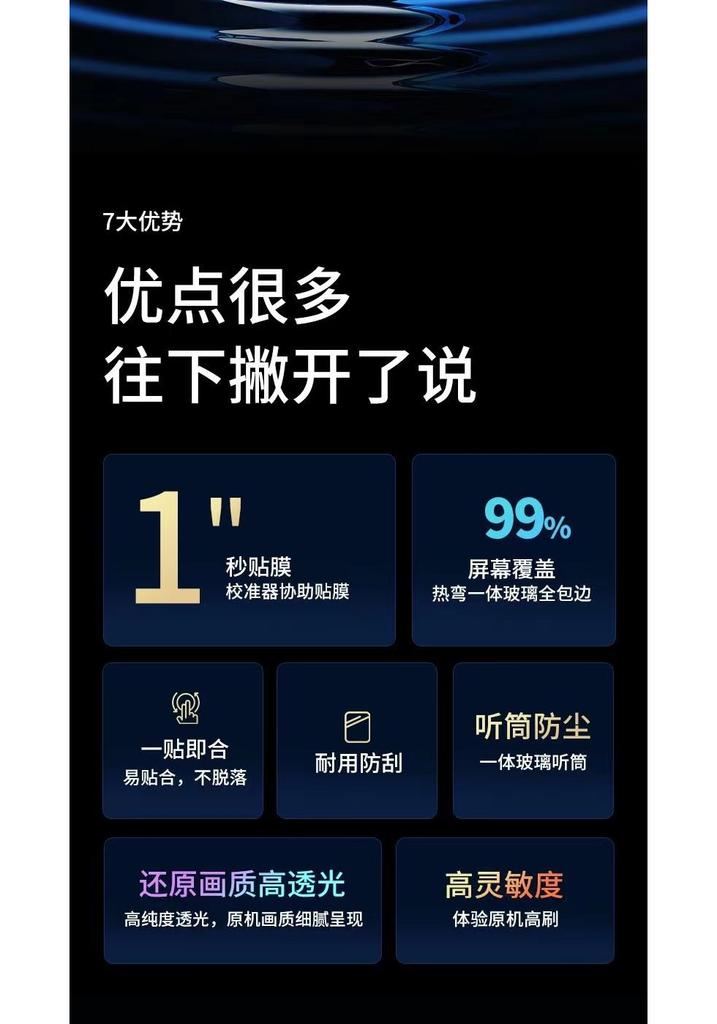 Instant Adhesive Tempered Film for Vivo iQOO Neo 8 Pro
