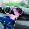 3Pcs 3D Dynamic Butterfly Car Interior Decoration Auto Dashboard Vent Clip Ornaments For Woman Man Gift Car Accessories Supplies