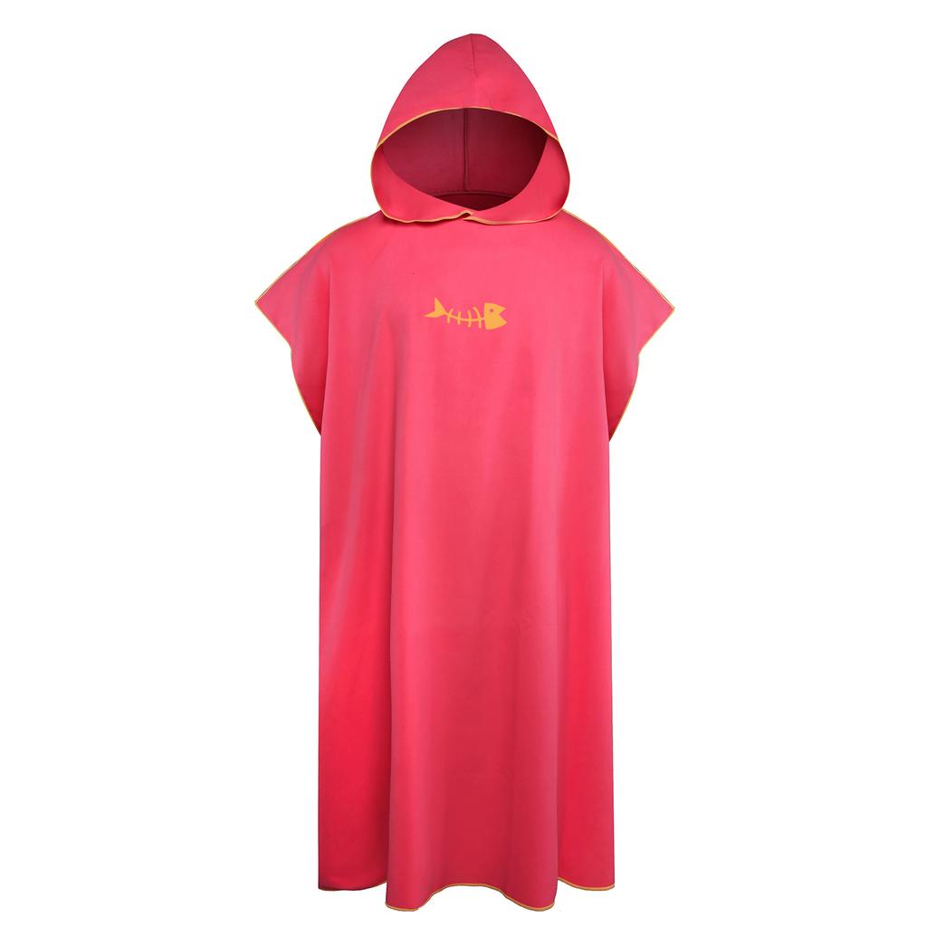 Poncho da Surf Asciugamano per Cambiarsi con Cappuccio Microfibra Coperta da Spiaggia Asciugamano da Bagno Asciugamano da Nuoto Poncho da Spiaggia per Wetsuit per Adulti