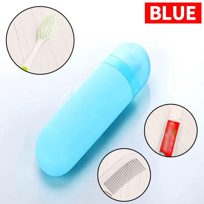 

1PC Travel Convenience Toothbrush Box, Toothbrush Box, Toothpaste Comb, etc. Suitable for Personal Care Toothbrush Travel Contai