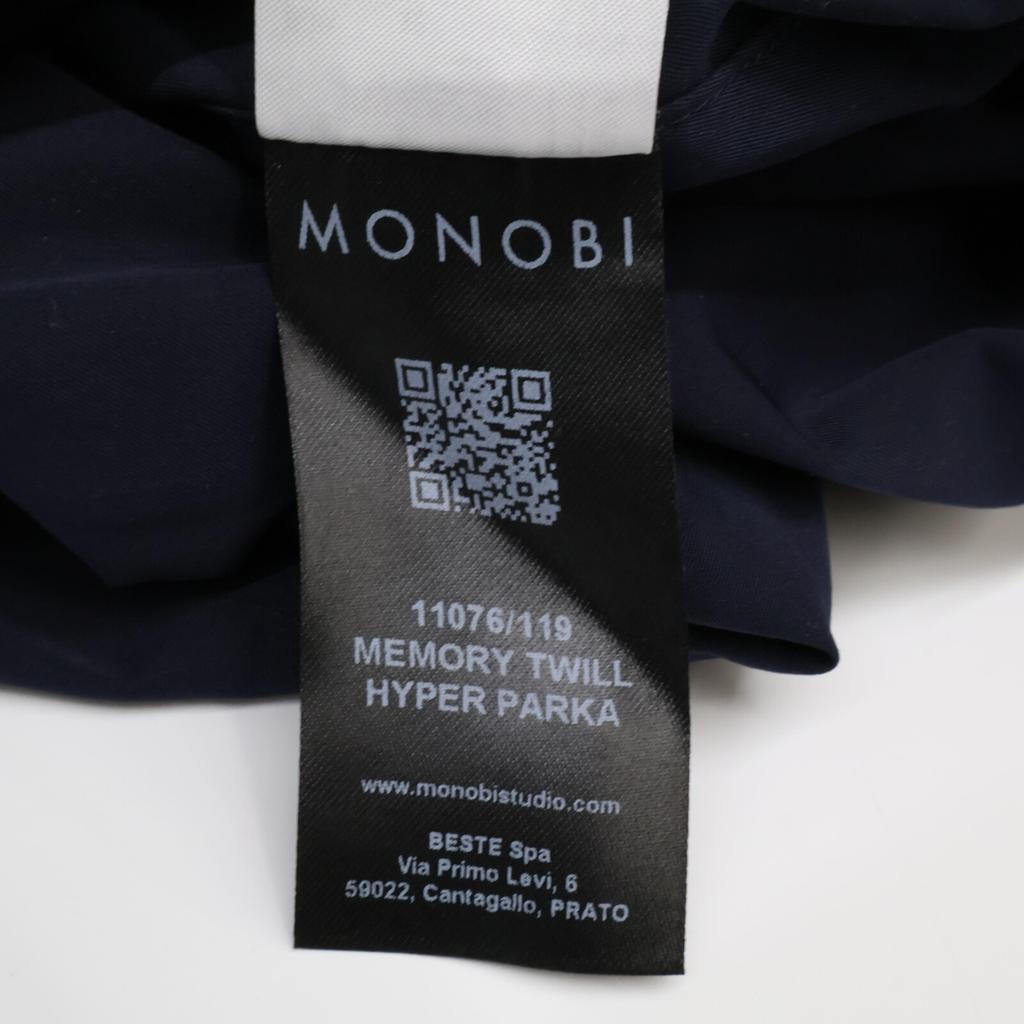 MONOBI 11076/119 Navy Memory Twill Hyper Parka/Coat coat L NavyUsed