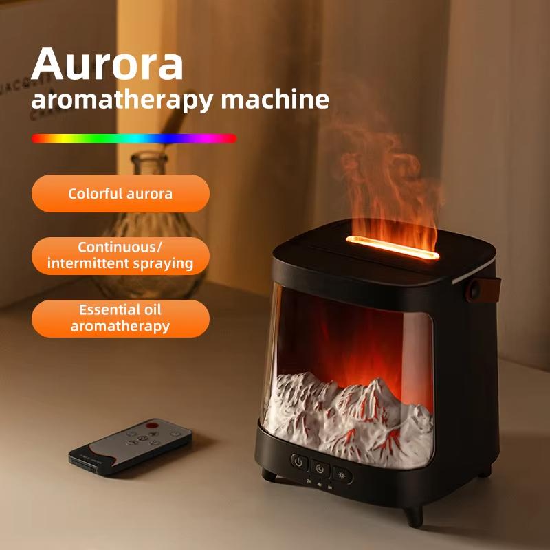 Aroma Diffuser 3 Level Timer USB Remote Control Automatic Spray with Ambient Light