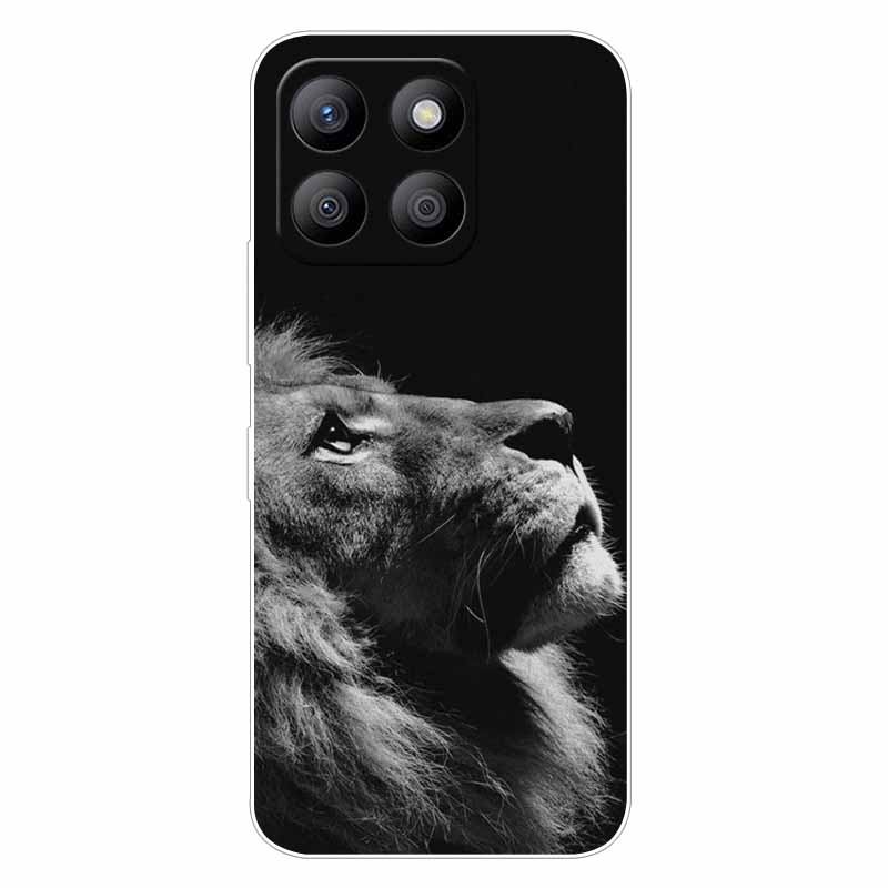 For Honor X8b Case Silicone Soft TPU Fashion Owl Lion Animal Bumper Cover for Huawei Honor X8b Case HonorX8B Shockproof Shells