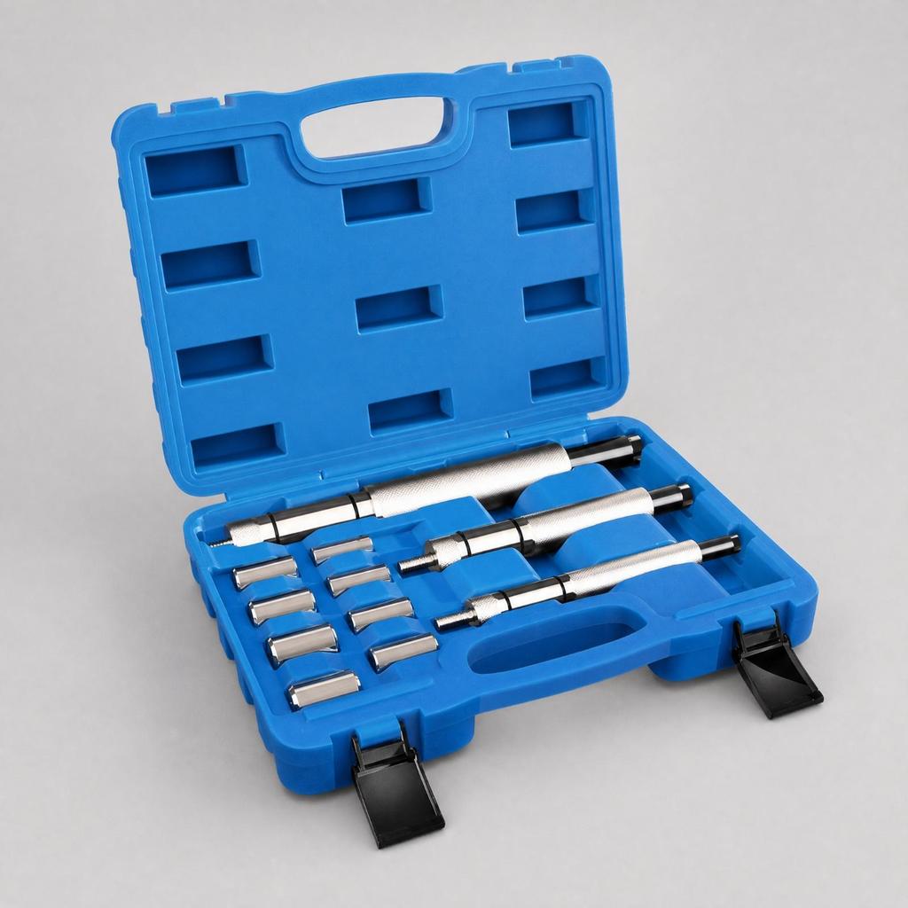 11 Pieces ClutchDisc Alignment Tool Kit Threaded Automotive Clutch Set with Metal