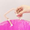 4Pcs Trash Can Clips Anti-Slip Double Clip Design Easy Installation Handle Garbage Bag Trash Fastener Can Barrel Household