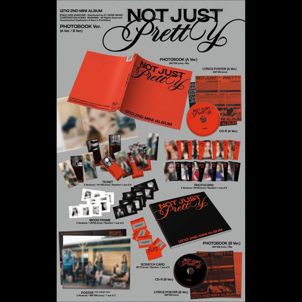 Izna [Inte bara vacker] FOTOBOK Ver. (A Ver. / B Ver.)
