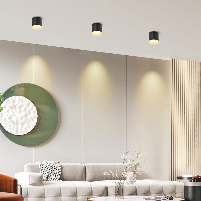 Spot en saillie LED NETTLIFE GX53 5W 3000K (blanc chaud)
