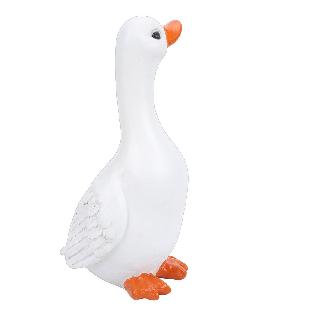 Duck Statue Figurine Garden Decoration Resin Animal Sculpture Lawn Ornament Indoor Outdoor