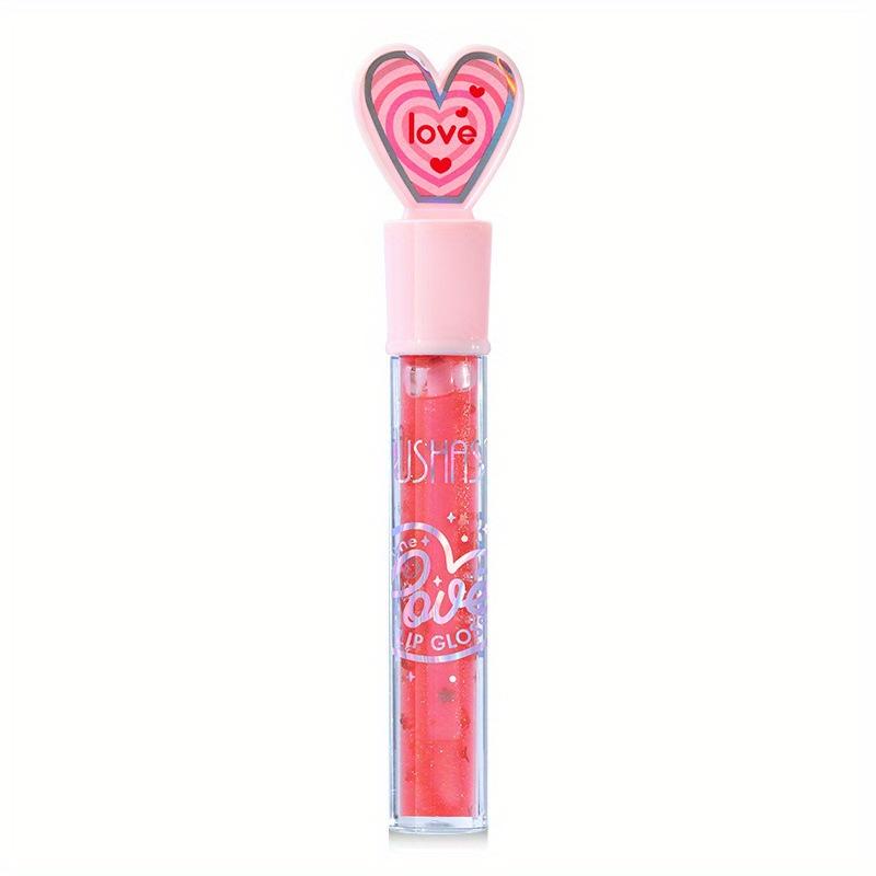 6 Colors Liquid Matte Lipstick Love Mirror Lip Gloss Lip Glaze Plumper Lip Oil