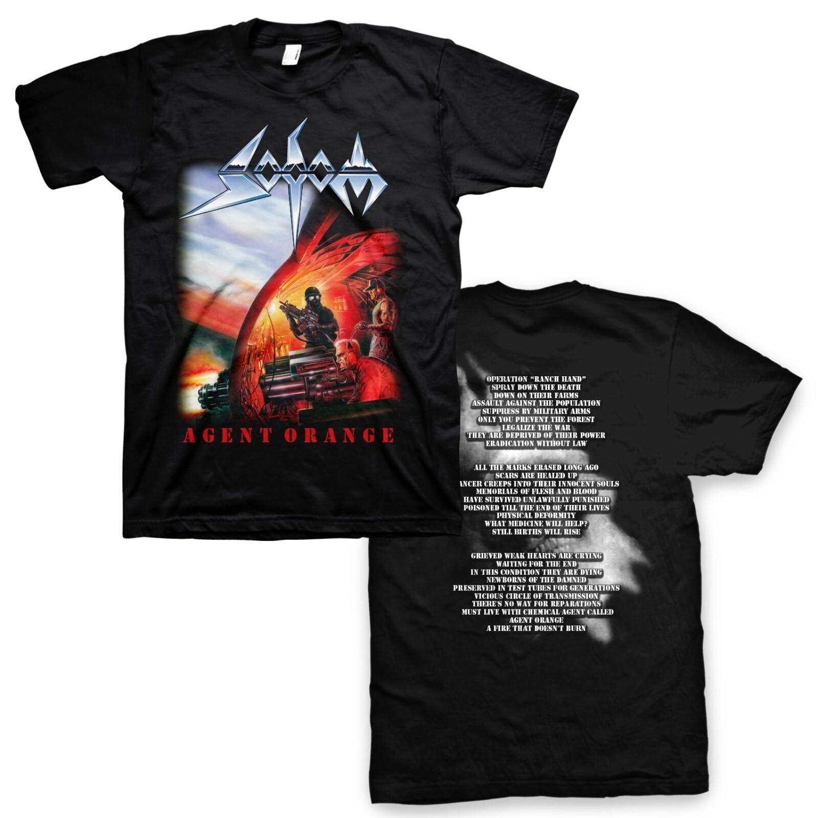 SODOM cd cvr AGENT ORANGE Official SHIRT XXL 2X New operation ranch hand cruelty XXL