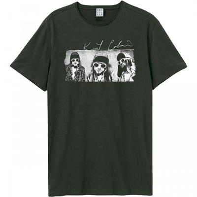 Amplified Unisex Adult Frohmans Photos Kurt Cobain T-Shirt