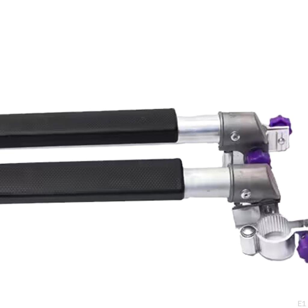 Fishing Chair Armrest Arm Rest Durable Metal Handrail Folding for Outdoor Sun Lounge