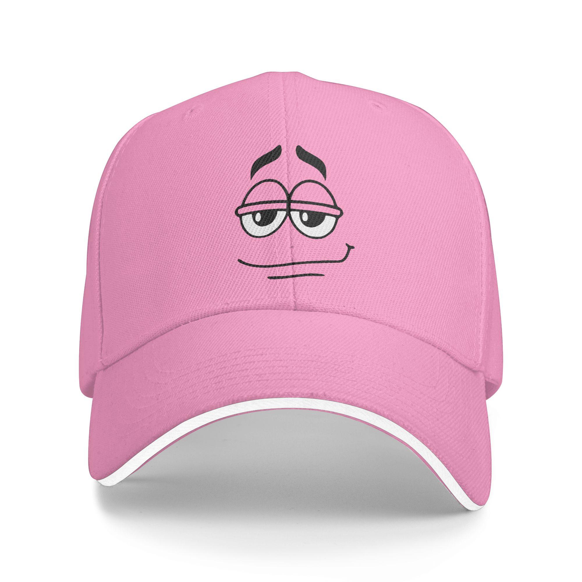 

Personalized Cool Cartoon Chocolate Yellow Candy Faces Baseball Cap Unisex WoUnisex Adjustable Adult Dad Hat Outdoor Sun Hat One Size