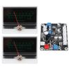 2Pcs TS DBP90B 2Q VU Meter with Driver Board Audio Level Accessory with Backlight
