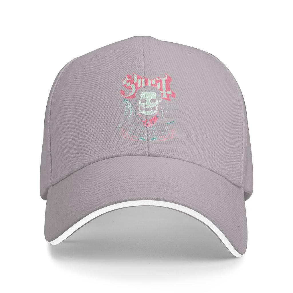 Ghost Band Valentine's Day Flower Heart Skull Baseball Cap Design Print Trucker Hat Summer Unisex Outdoor Sports Baseball Caps