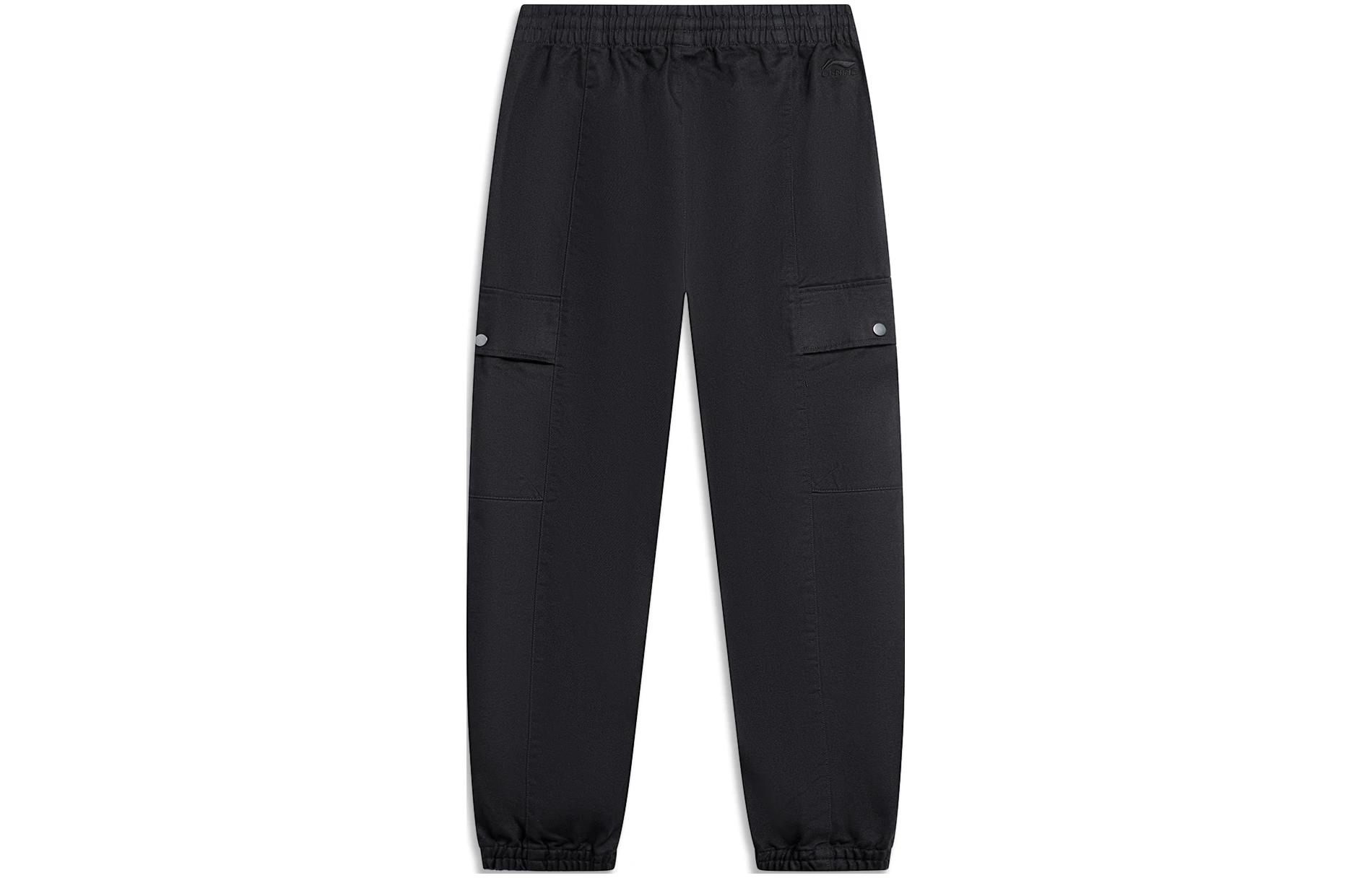 Li Ning Sports Fashion Collection Casual Pants Men s Black AKXT797-3 M