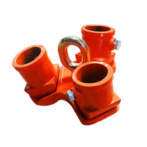 HELIX Tripod Head for 1t Chain Blocks, Block Hanger, 1000kg Capacity, HRT-100