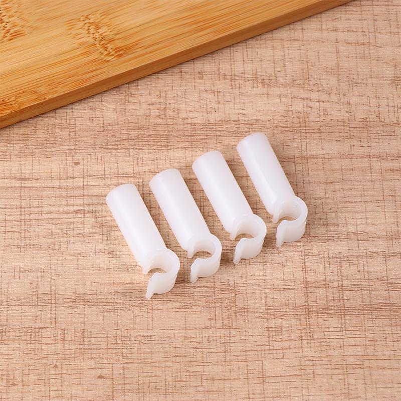 4Pcs Garden Plant Bracket Fixing Joint Mosquito Net Pole Buckle Grip Bed Curtain Cross Bar Hook Wardrobe Tent Fitting