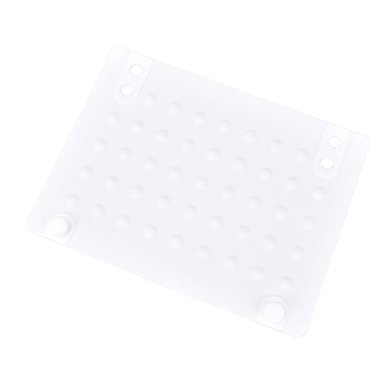 

Silicone Heat Resistant Mat For Hair Straightener Curling Iron Pad Hair Styling Adapter Salon Styling Straightener Tool білий