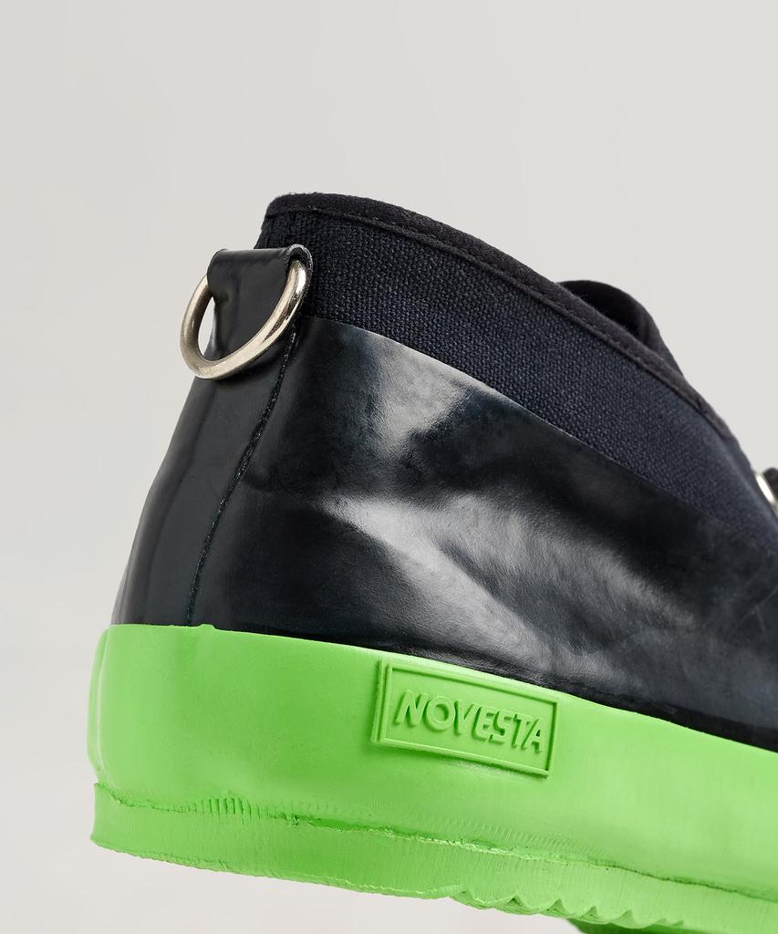 Novesta Rubber Low Sneakers Black/Green