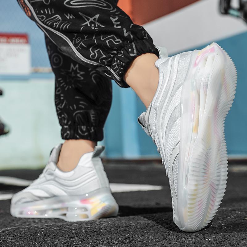 Compre Novos sapatos masculinos breathable casual sneakers exterior sport moda  homem confortável corrida sapatos de aumento de corrida barato — frete  grátis, avaliações reais com fotos — Joom