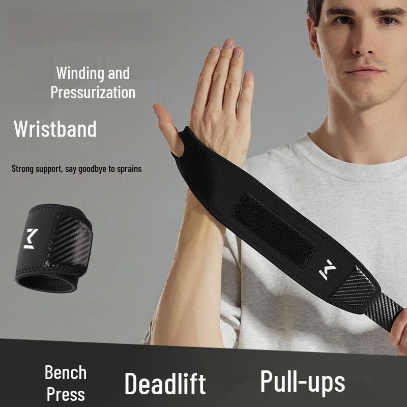 LIMEI Double-Layer Compression Fitness Wrist Support