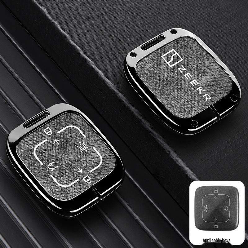 Metal Protective Case for ZEEKR 001 & 009 Electric Vehicle Key