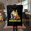 Halloween fantasy comedy adventure cartoon movie Scooby-Doo blanket soft home furnishing nap decoration four seasons warm Sherpa blanket U12