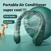 Mini Neck Fan Portable Hanging Neck Fan USB Rechargeable Quiet Sports Fan for Outdoor Sports Ventilating Neckband