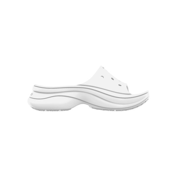 Crocs Lässige Bequeme EVA Anti-Reibungs-Pantoletten Damen Sandalen Weiß 211108-100