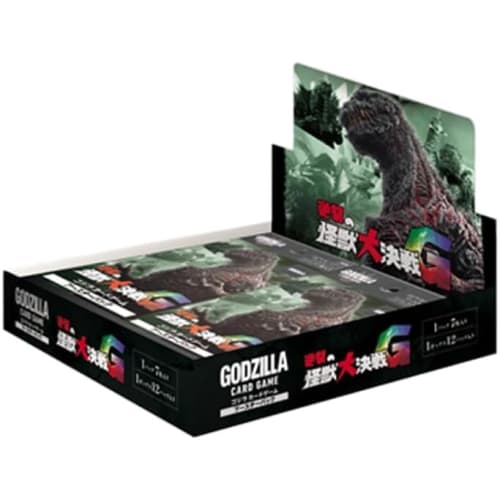 [Unopened Box] Godzilla Card Game Booster Pack: Monster Battle of the Counterattack "G" [Purchase 18 Boxes to Get an Unopened Carton]