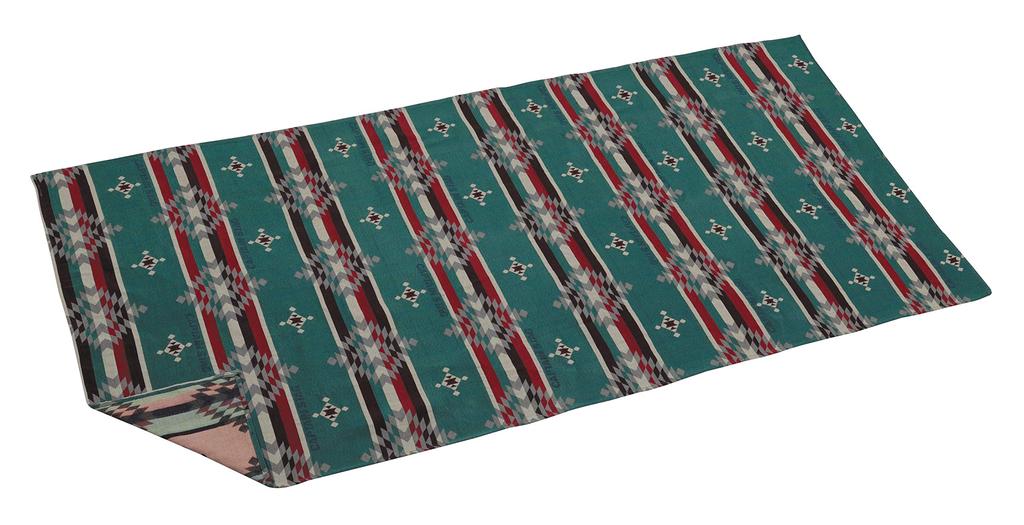 CAPTAIN STAG (CAPTAIN STAG) Rug Leisure Sheet Mat Rug Mat 100 X 180 Cm with Storage Bag Blue CS Native UP-2590
