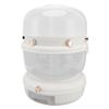 9kg Double Layer Rice Storage Container 6 Grid Rice Dispenser Pressed Rotatable Sealed Dry Food