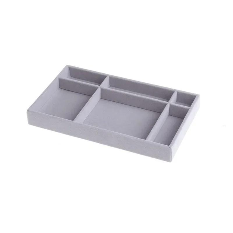 

Jewelry Organizer Jewelry Storage Tray Display Holder Ring Bracelet Necklace Storage Box Showcase Drawer Organizer Trays C